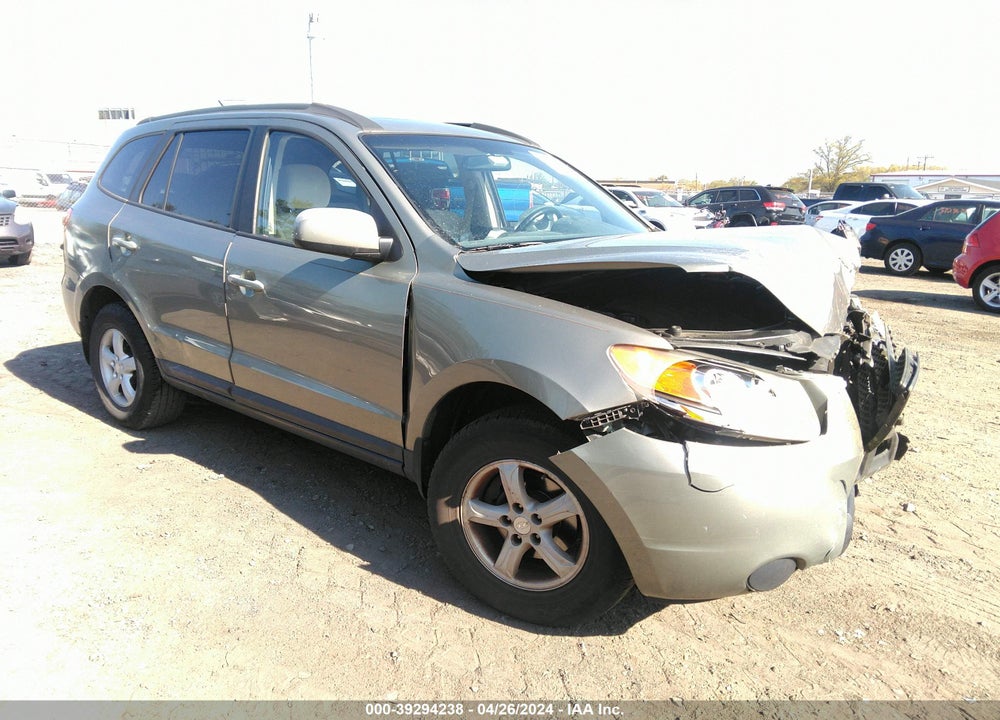 2008 HYUNDAI SANTA FE GLS VIN: 5NMSG73D38H143046