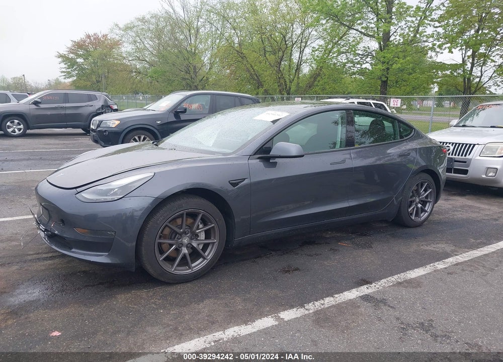 2021 TESLA MODEL 3 STANDARD RANGE PLUS REAR-WHEEL DRIVE VIN: 5YJ3E1EA5MF047005