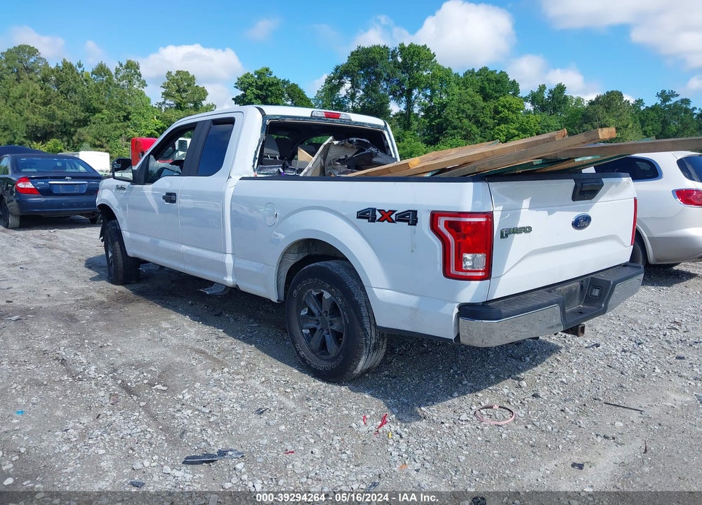 2017 FORD F-150 XL VIN: 1FTFX1EGXHFC91892
