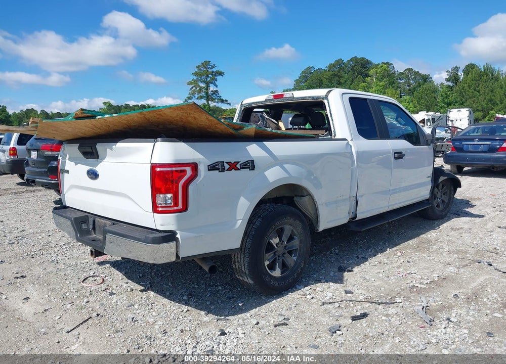 2017 FORD F-150 XL VIN: 1FTFX1EGXHFC91892