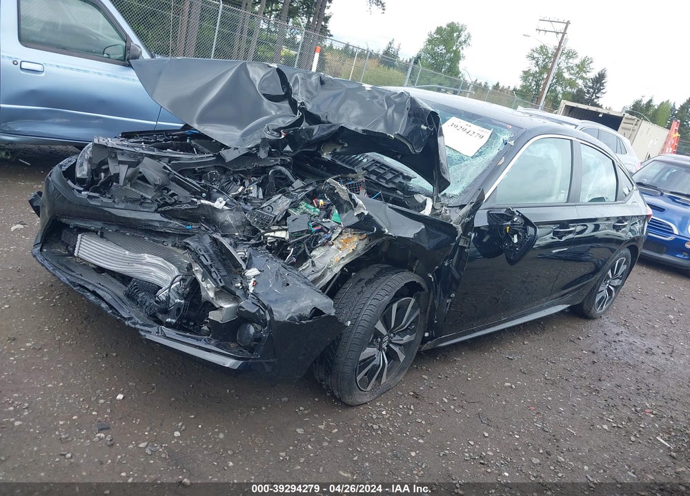 2024 HONDA CIVIC EX-L VIN: 19XFL1H75RE018877