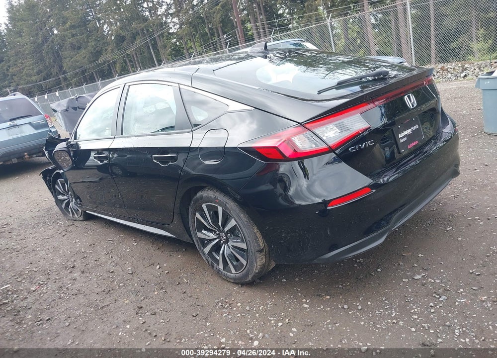 2024 HONDA CIVIC EX-L VIN: 19XFL1H75RE018877