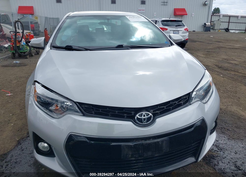 2014 TOYOTA COROLLA S PREMIUM VIN: 2T1BURHE0EC123957