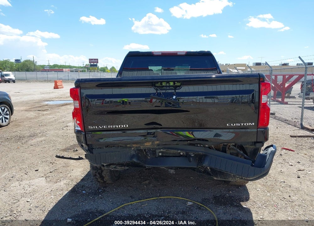 2020 CHEVROLET SILVERADO 1500 4WD SHORT BED CUSTOM TRAIL BOSS VIN: 1GCPYCEF6LZ370200