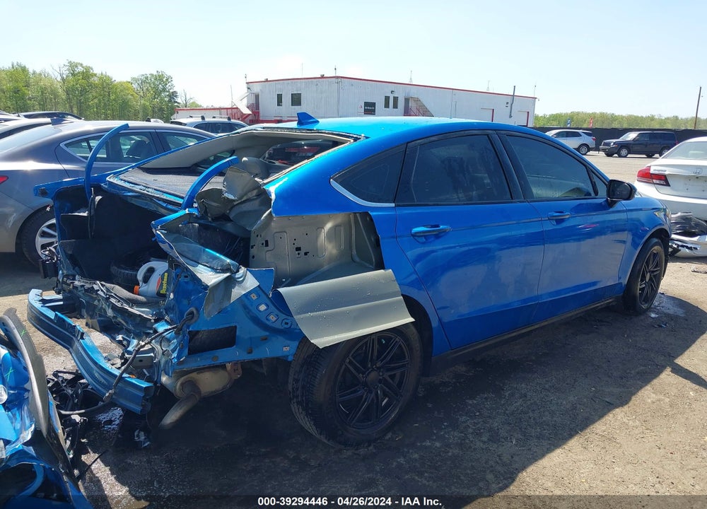 2020 FORD FUSION S VIN: 3FA6P0G79LR163751