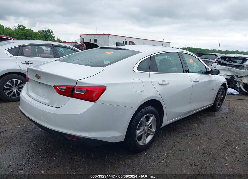 2021 CHEVROLET MALIBU FWD LS VIN: 1G1ZB5ST3MF077348