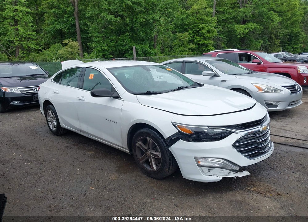 2021 CHEVROLET MALIBU FWD LS VIN: 1G1ZB5ST3MF077348