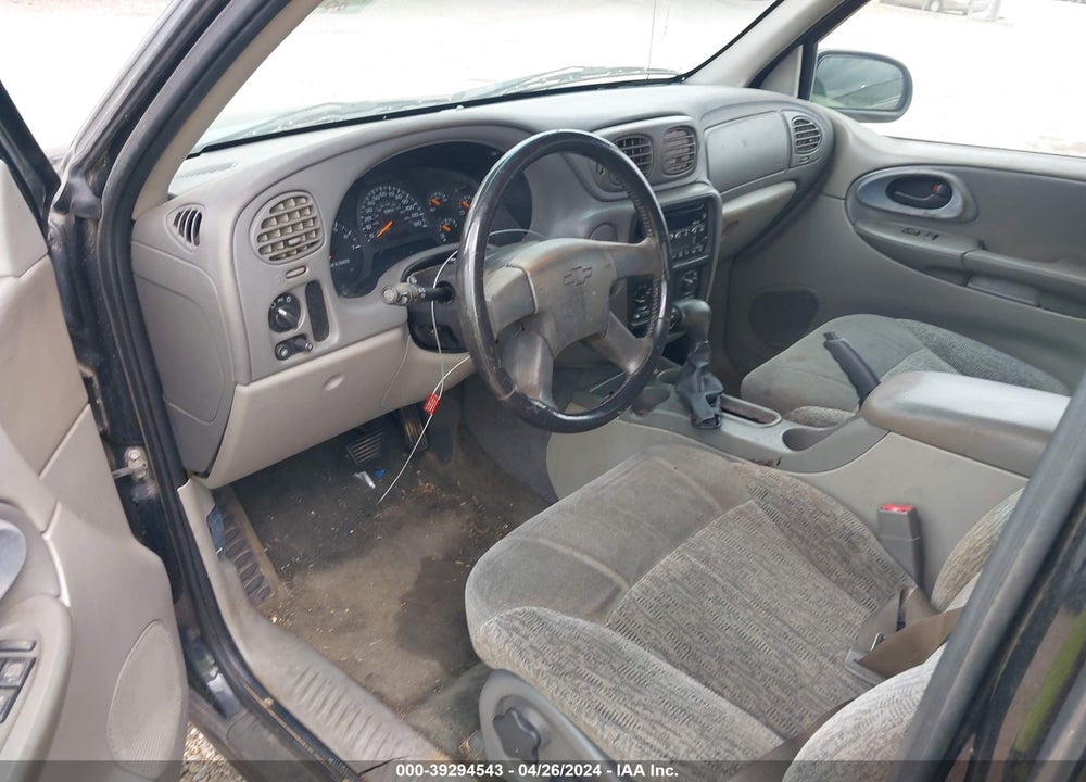2002 CHEVROLET TRAILBLAZER VIN: 1GNDS13S022216217