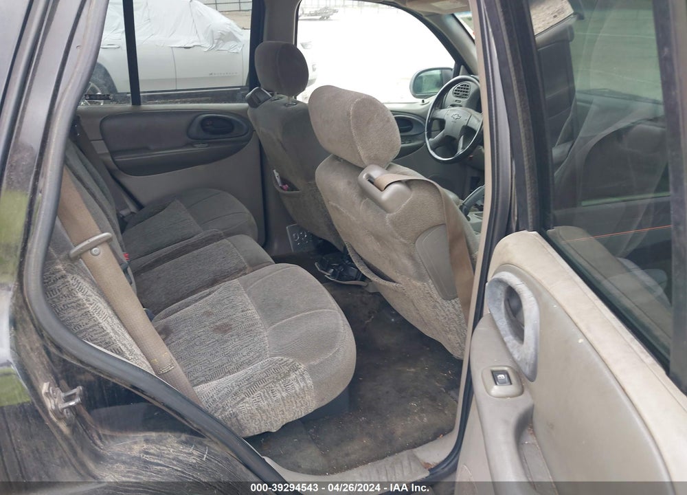 2002 CHEVROLET TRAILBLAZER VIN: 1GNDS13S022216217