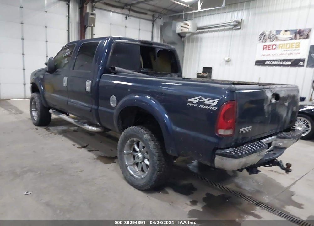 2002 FORD F-250 LARIAT/XL/XLT VIN: 1FTNW21F72EC38551