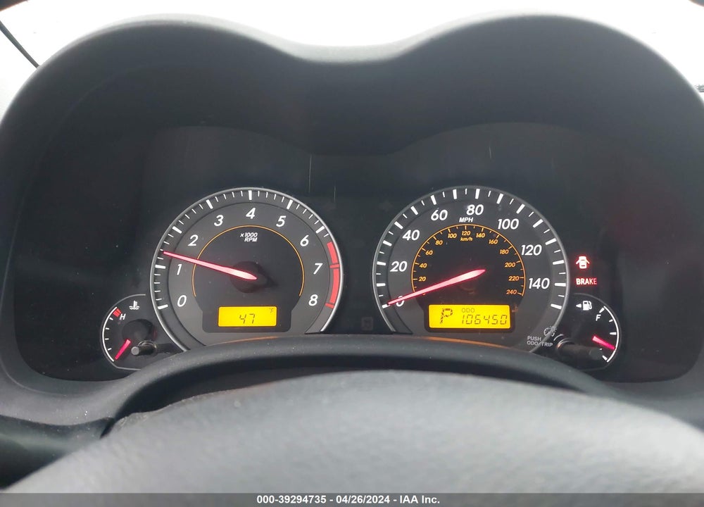 2010 TOYOTA COROLLA S VIN: 1NXBU4EE0AZ324984