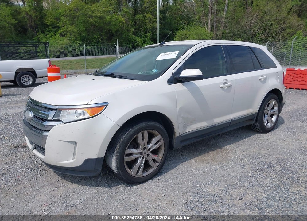 2012 FORD EDGE SEL VIN: 2FMDK3J92CBA62458