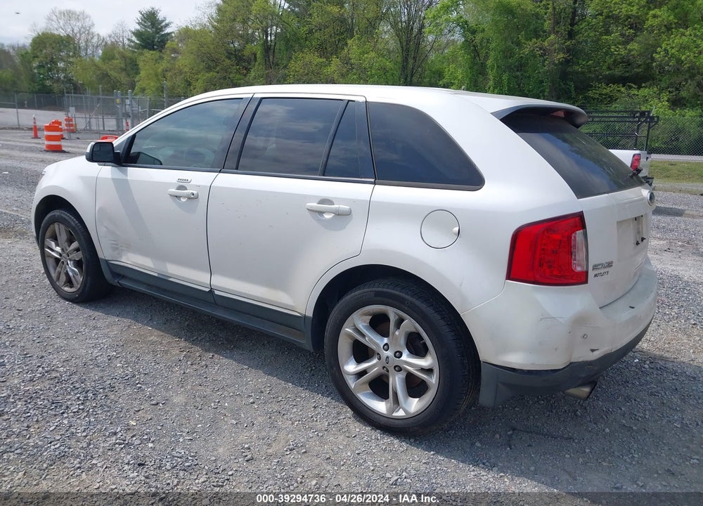 2012 FORD EDGE SEL VIN: 2FMDK3J92CBA62458
