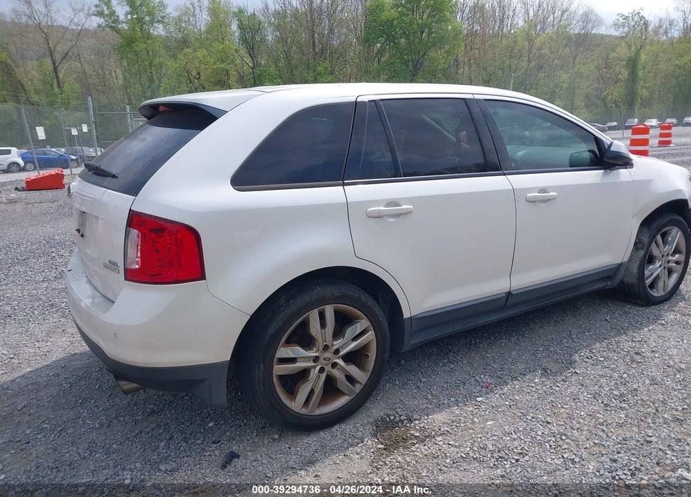 2012 FORD EDGE SEL VIN: 2FMDK3J92CBA62458