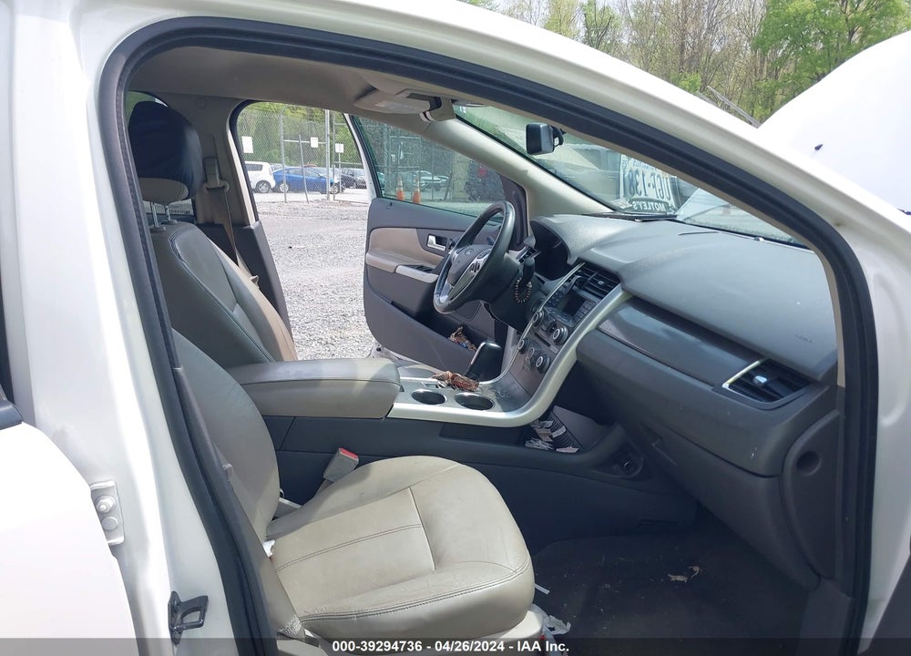 2012 FORD EDGE SEL VIN: 2FMDK3J92CBA62458