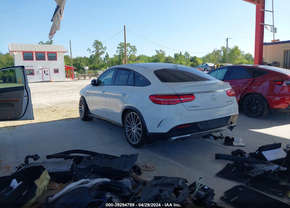 2017 MERCEDES-BENZ AMG GLE 43 COUPE 4MATIC VIN: 4JGED6EB8HA060665
