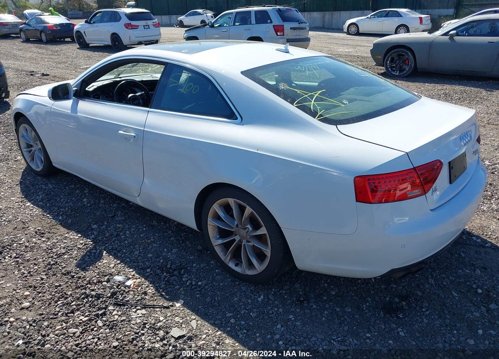 2013 AUDI A5 2.0T PREMIUM VIN: WAULFAFR0DA036579