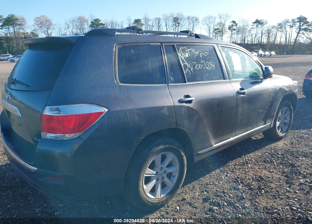 2012 TOYOTA HIGHLANDER SE V6 VIN: 5TDBK3EH0CS171660