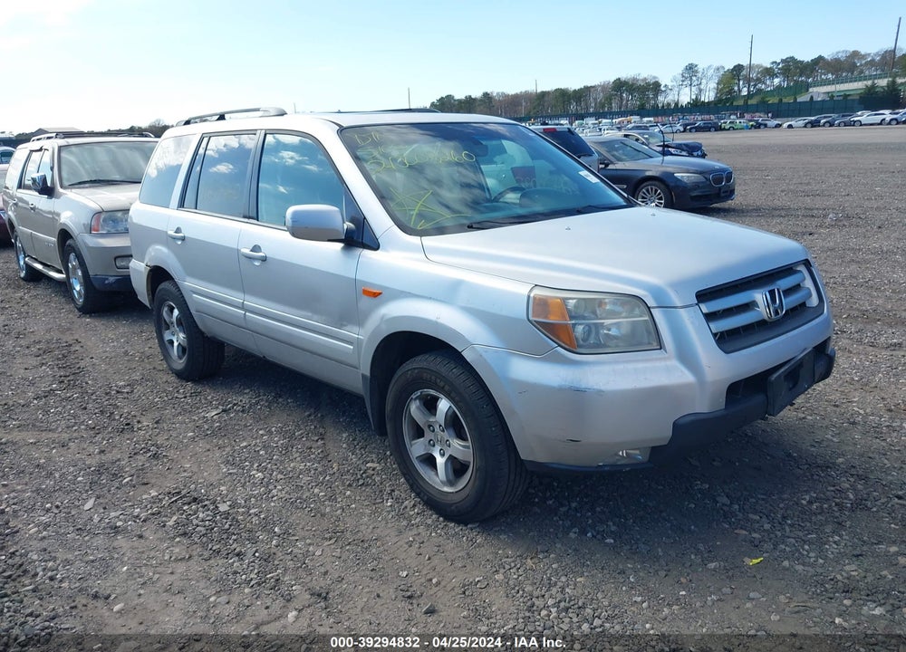 2007 HONDA PILOT EX-L VIN: 2HKYF18527H508796