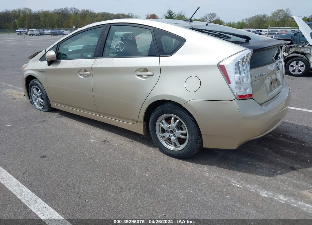 2010 TOYOTA PRIUS II VIN: JTDKN3DU9A0193744