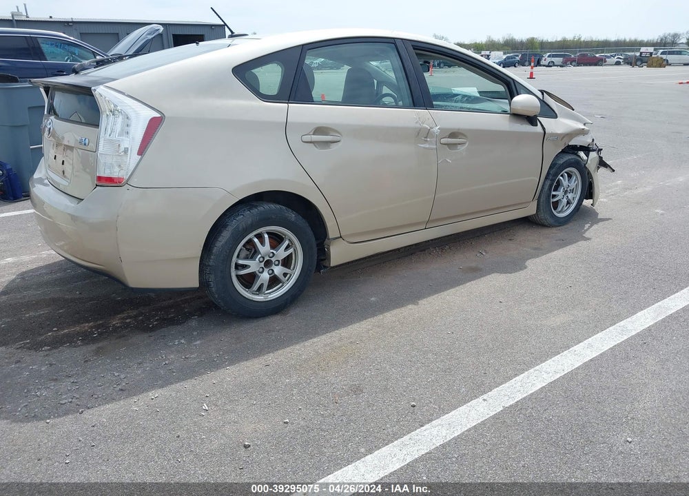 2010 TOYOTA PRIUS II VIN: JTDKN3DU9A0193744