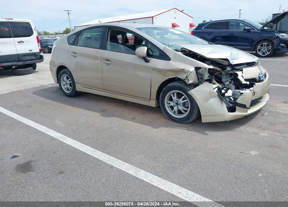 2010 TOYOTA PRIUS II VIN: JTDKN3DU9A0193744
