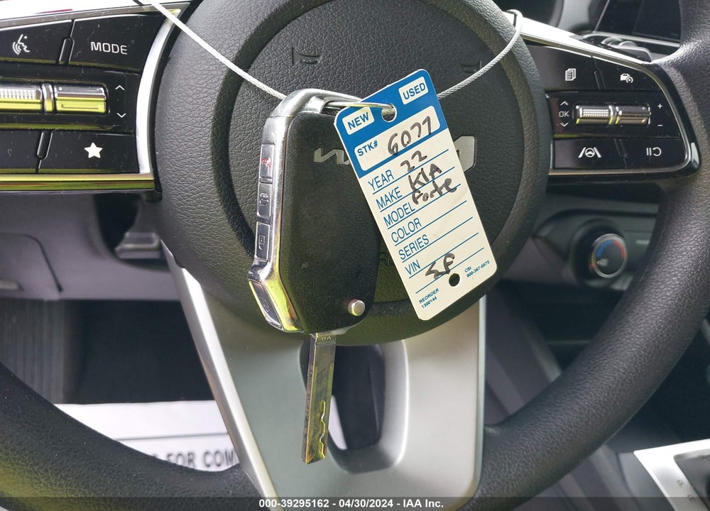 2022 KIA FORTE LXS VIN: 3KPF24AD5NE462517