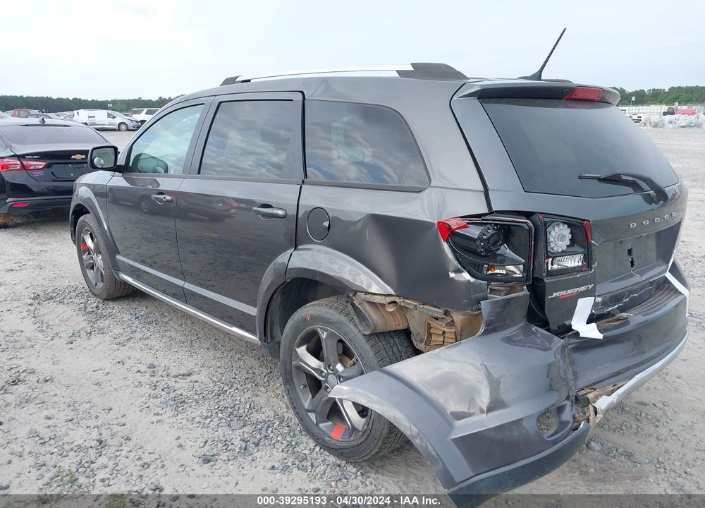 2016 DODGE JOURNEY CROSSROAD VIN: 3C4PDCGB8GT124011