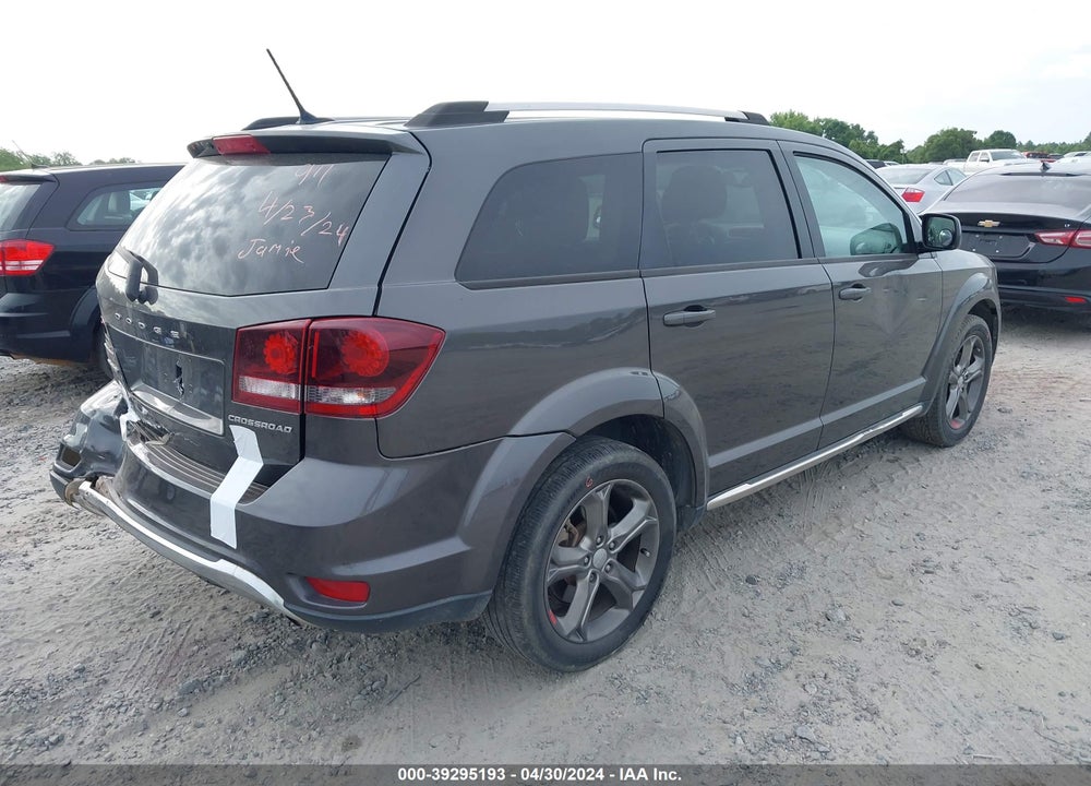 2016 DODGE JOURNEY CROSSROAD VIN: 3C4PDCGB8GT124011