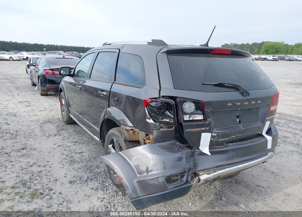 2016 DODGE JOURNEY CROSSROAD VIN: 3C4PDCGB8GT124011