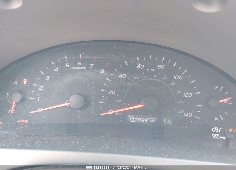 2007 TOYOTA CAMRY LE VIN: 4T1BE46K37U160446