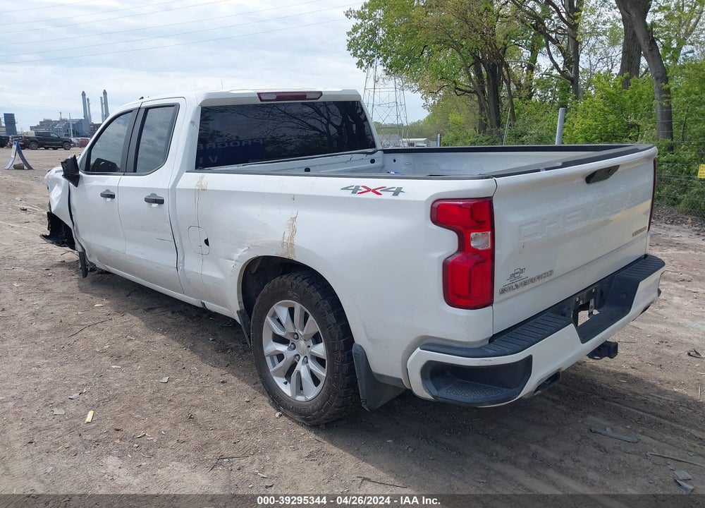 2019 CHEVROLET SILVERADO 1500 CUSTOM VIN: 1GCRYBEFXKZ212427