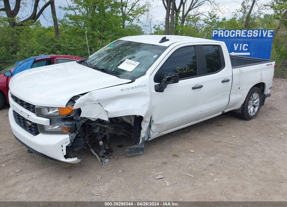 2019 CHEVROLET SILVERADO 1500 CUSTOM VIN: 1GCRYBEFXKZ212427