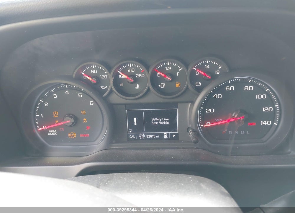 2019 CHEVROLET SILVERADO 1500 CUSTOM VIN: 1GCRYBEFXKZ212427