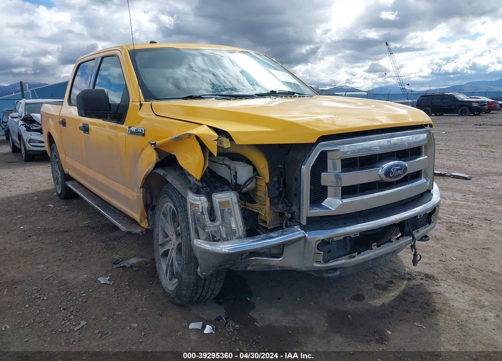 2016 FORD F-150 XLT VIN: 1FTEW1E81GKF22496