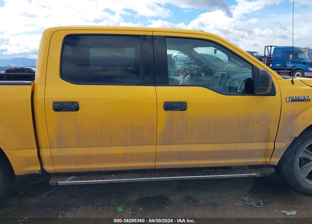 2016 FORD F-150 XLT VIN: 1FTEW1E81GKF22496