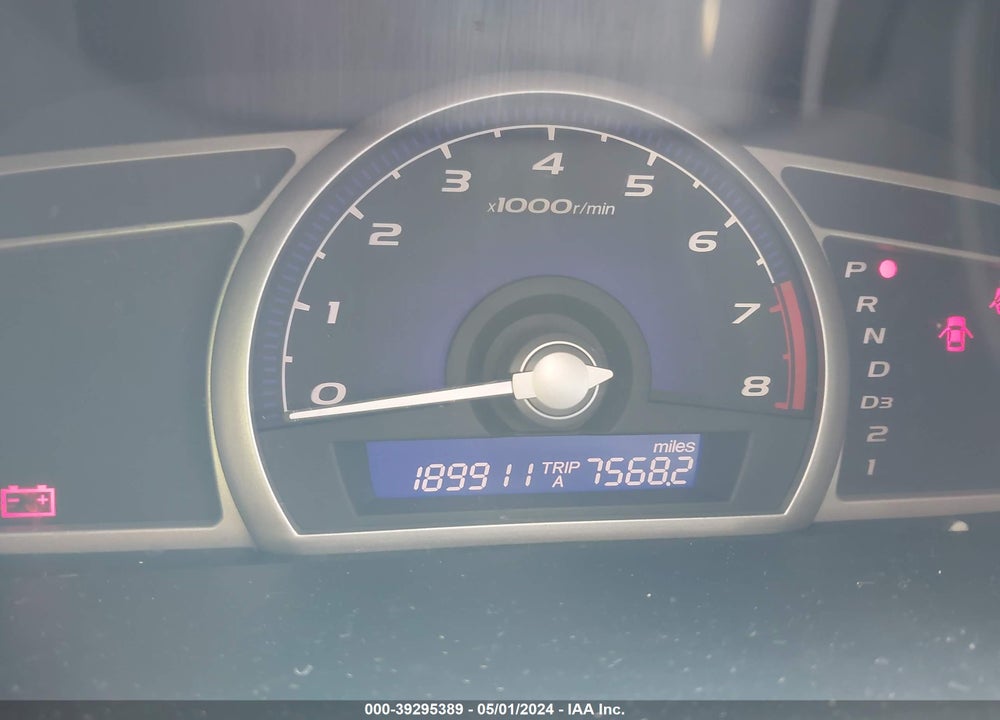 2011 HONDA CIVIC VP VIN: 2HGFA1F31BH528712
