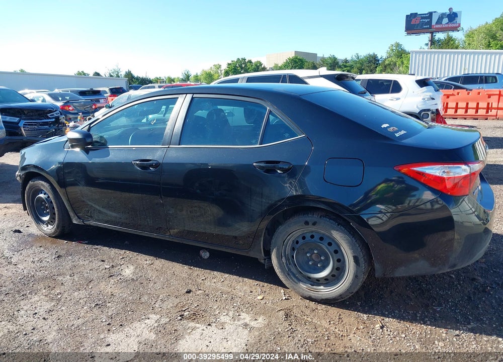 2014 TOYOTA COROLLA LE VIN: 5YFBURHE7EP100305