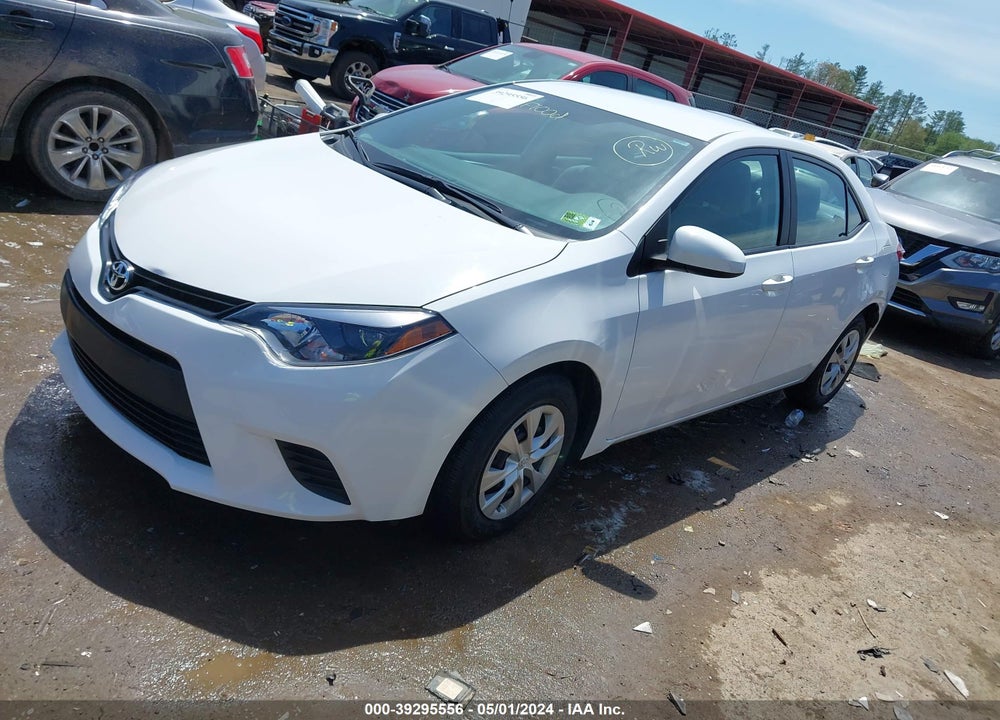 2014 TOYOTA COROLLA L VIN: 2T1BURHE7EC083571