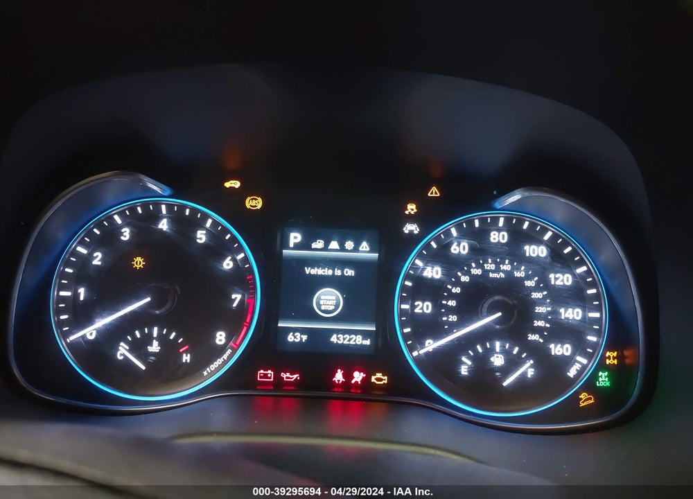 2021 HYUNDAI KONA SEL VIN: KM8K2CAA7MU615344
