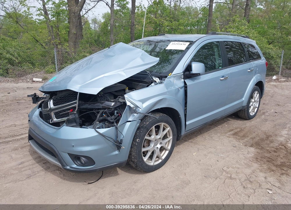 2013 DODGE JOURNEY CREW VIN: 3C4PDCDG5DT588773