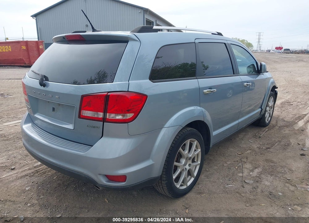 2013 DODGE JOURNEY CREW VIN: 3C4PDCDG5DT588773