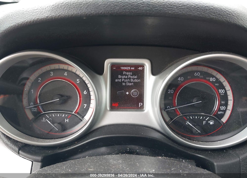 2013 DODGE JOURNEY CREW VIN: 3C4PDCDG5DT588773