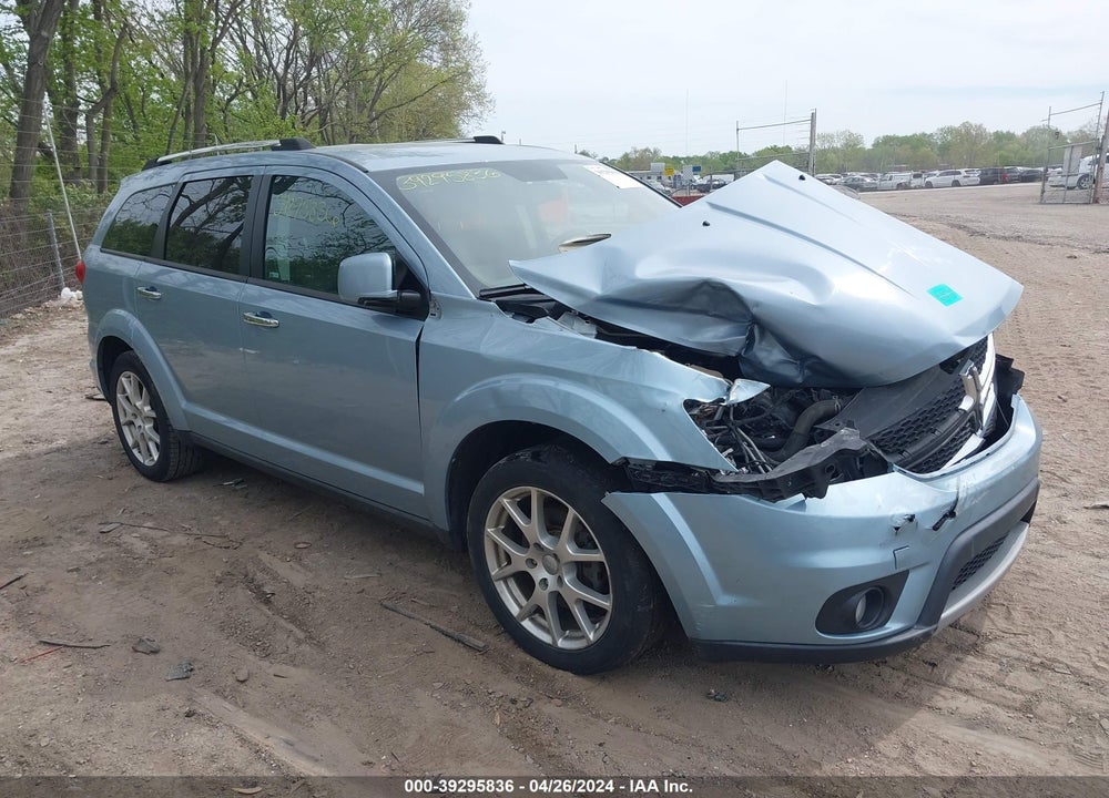 2013 DODGE JOURNEY CREW VIN: 3C4PDCDG5DT588773