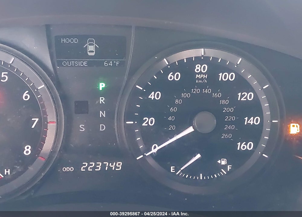 2007 LEXUS ES 350 VIN: JTHBJ46G872125620