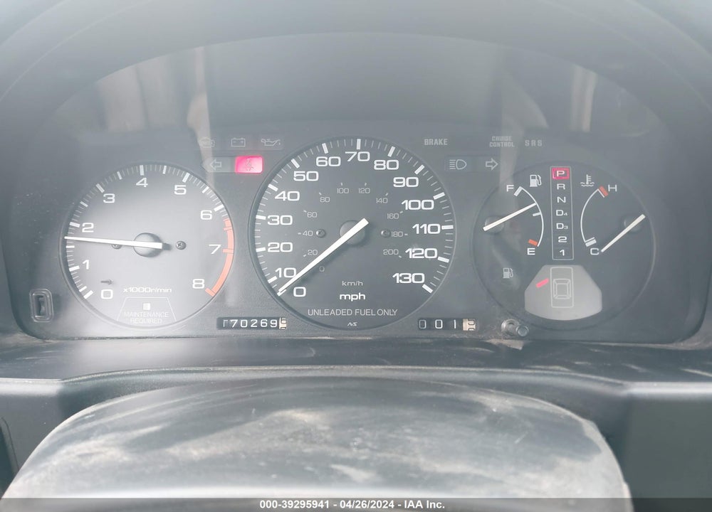 1992 HONDA ACCORD LX/EX VIN: JHMCB7652NC050180