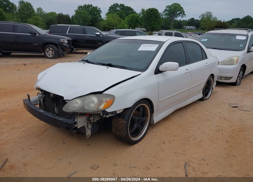 2008 TOYOTA COROLLA S VIN: 1NXBR30E98Z044526