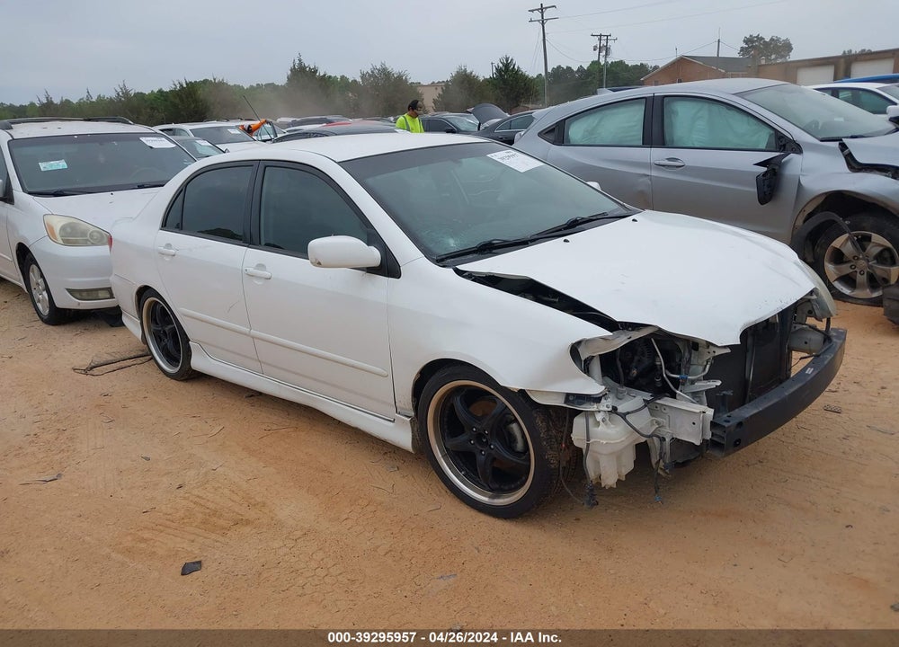 2008 TOYOTA COROLLA S VIN: 1NXBR30E98Z044526