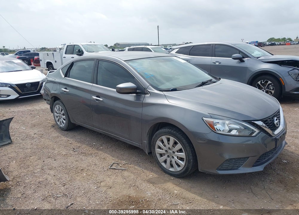 2016 NISSAN SENTRA S VIN: 3N1AB7AP6GY274731