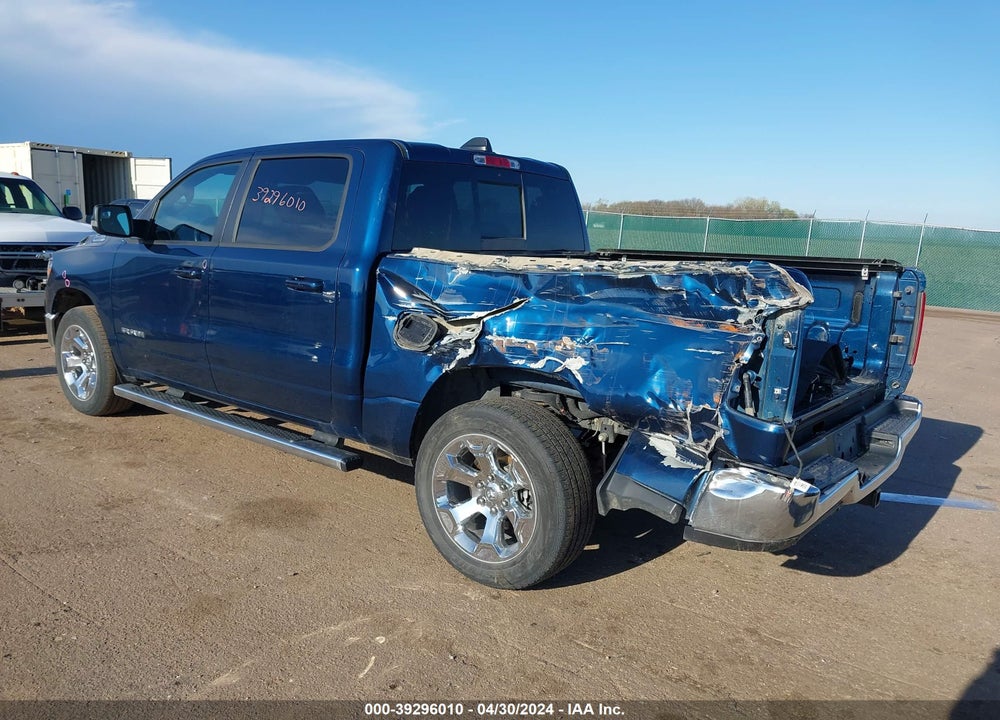 2021 RAM 1500 BIG HORN 4X4 5'7 BOX VIN: 1C6RRFFGXMN620892